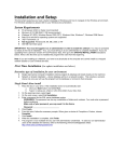 ESHA Research Food Processor SQL Installation and Setup