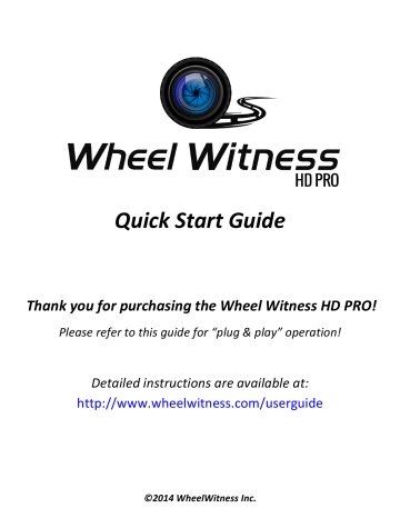 HDPRO - FAQ - Troubleshooting - WheelWitness