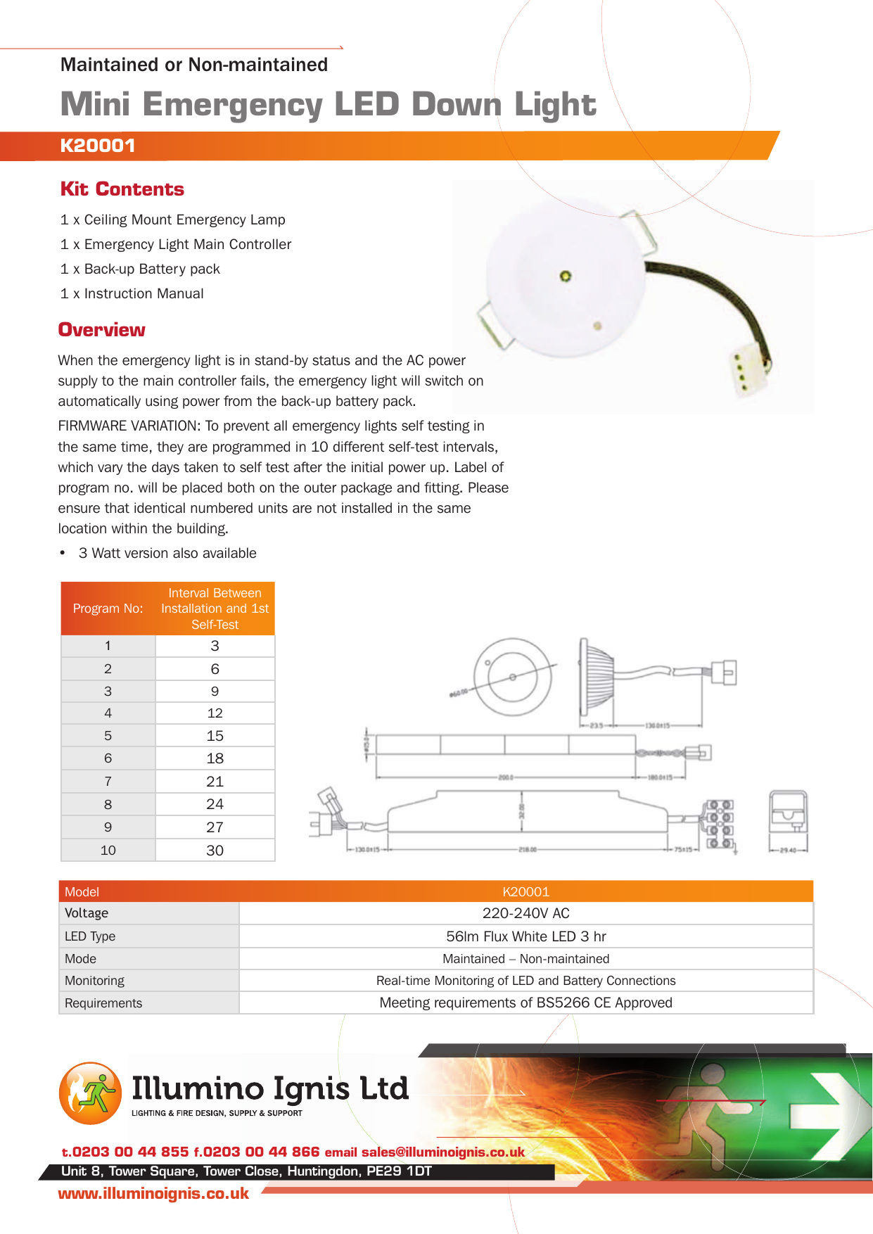 Wiring Diagram For Maintained Emergency Lights - Wiring Diagram