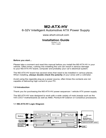 M2-atx-hv 6-32v DC/DC 140 watt 