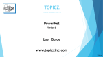 TOPICZ PowerNet Version 6 User Guide: AI Chat &amp; PDF Download