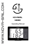Novasail NS360 Operating Manual