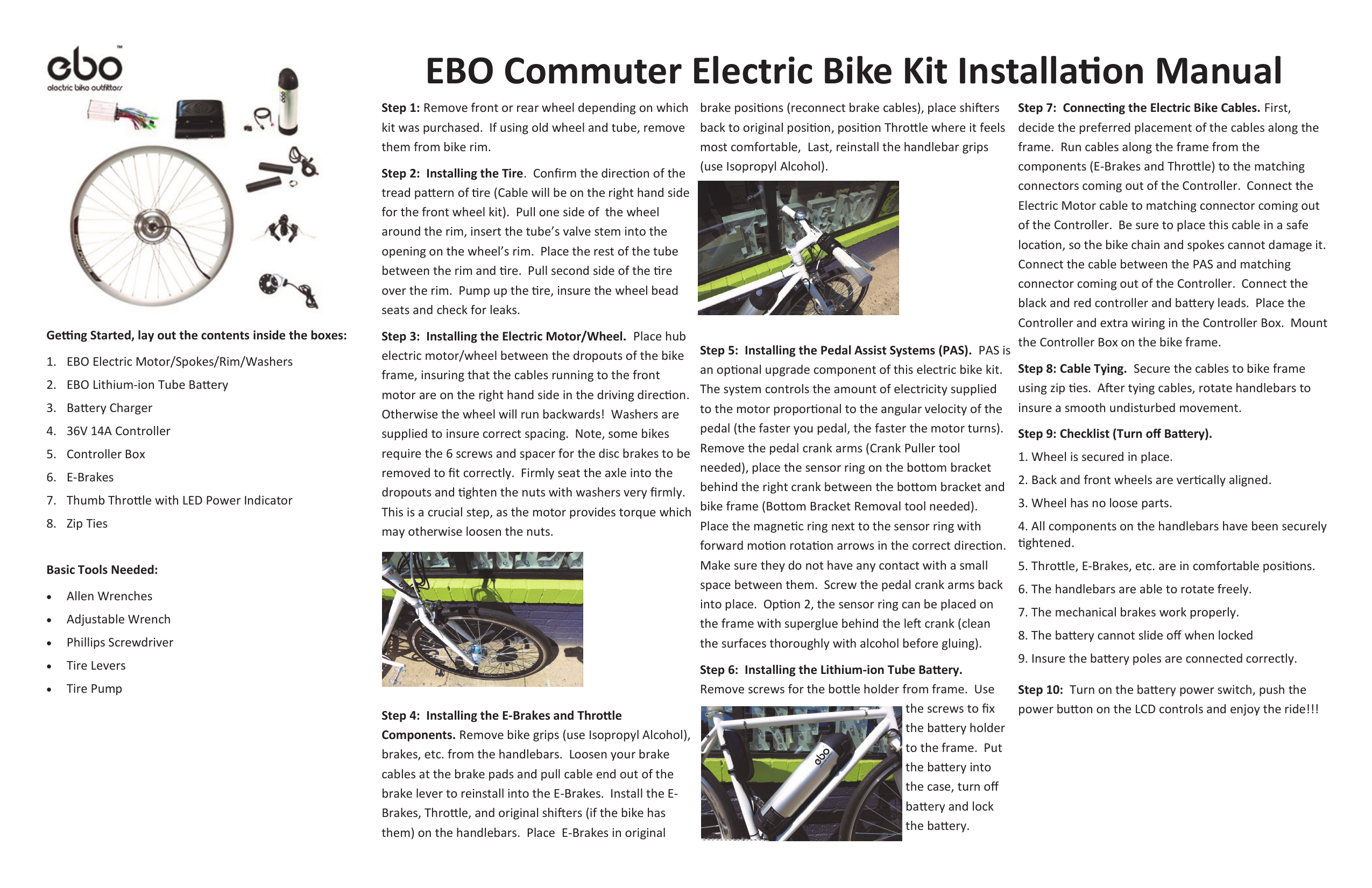 ebo electric bike kit