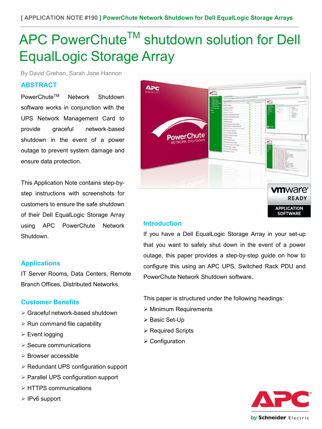 ups management devices & powerchute software download