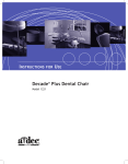 A-dec Decade Plus 1221 Dental Chair: AI Chat &amp; PDF