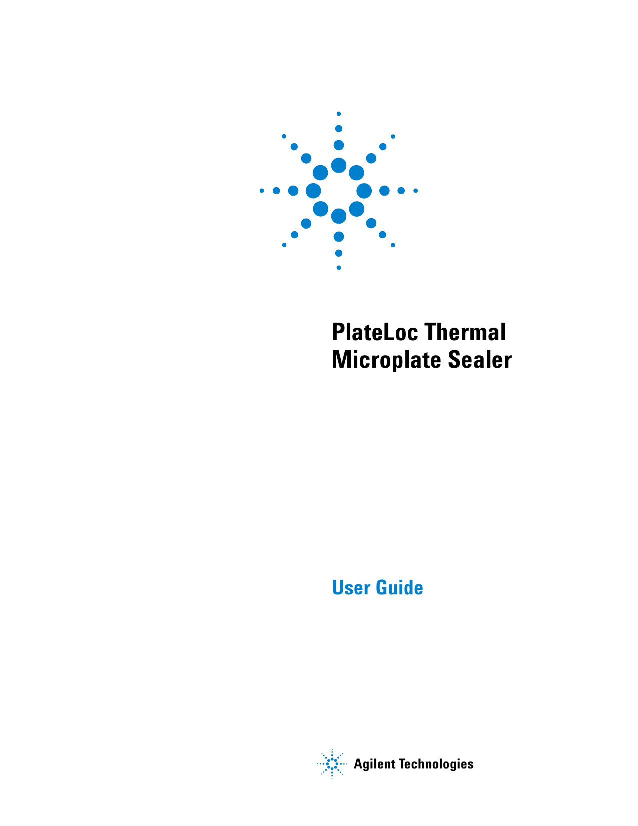PlateLoc Sealer User Guide Manualzz