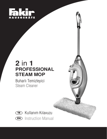 fakir 2 in 1 professional steam mop owner s manual manualzz