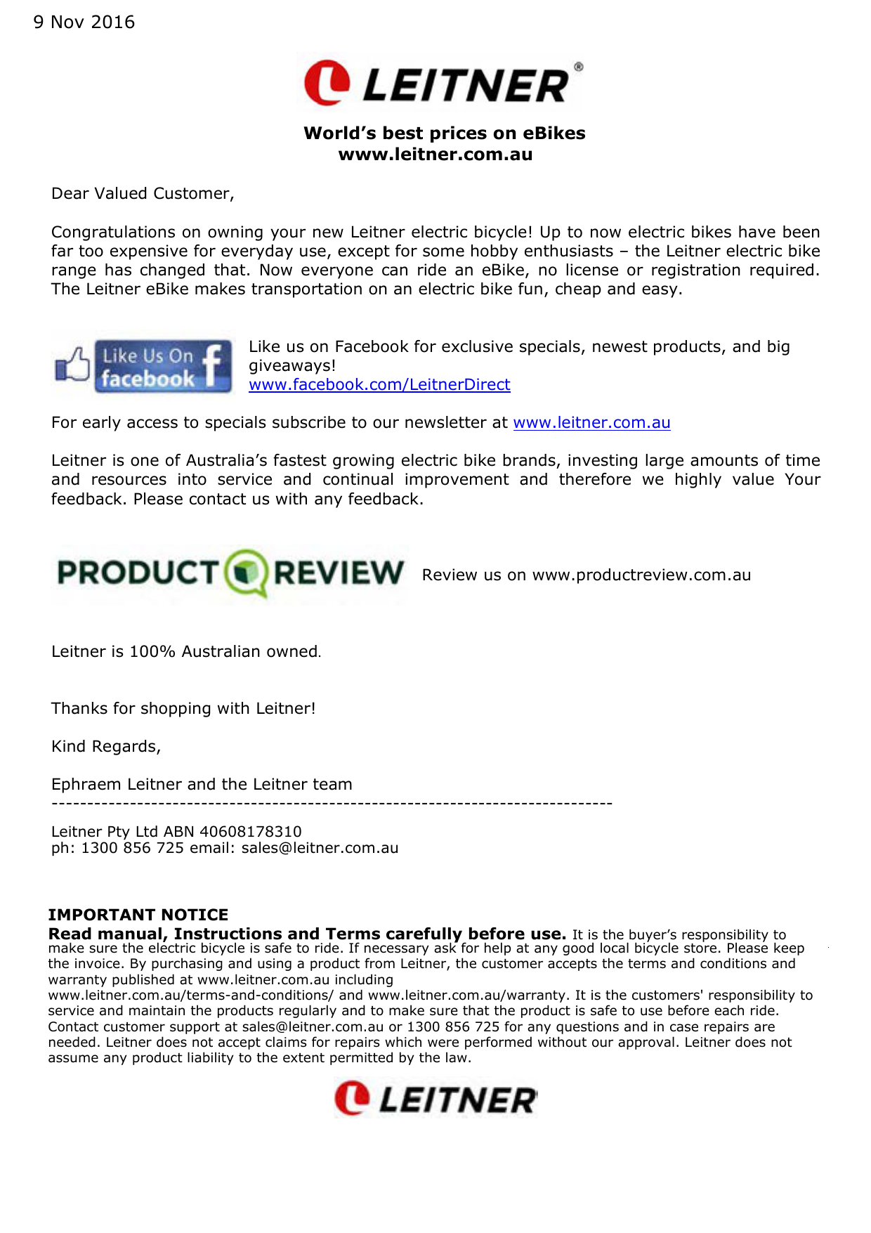 leitner unlock throttle