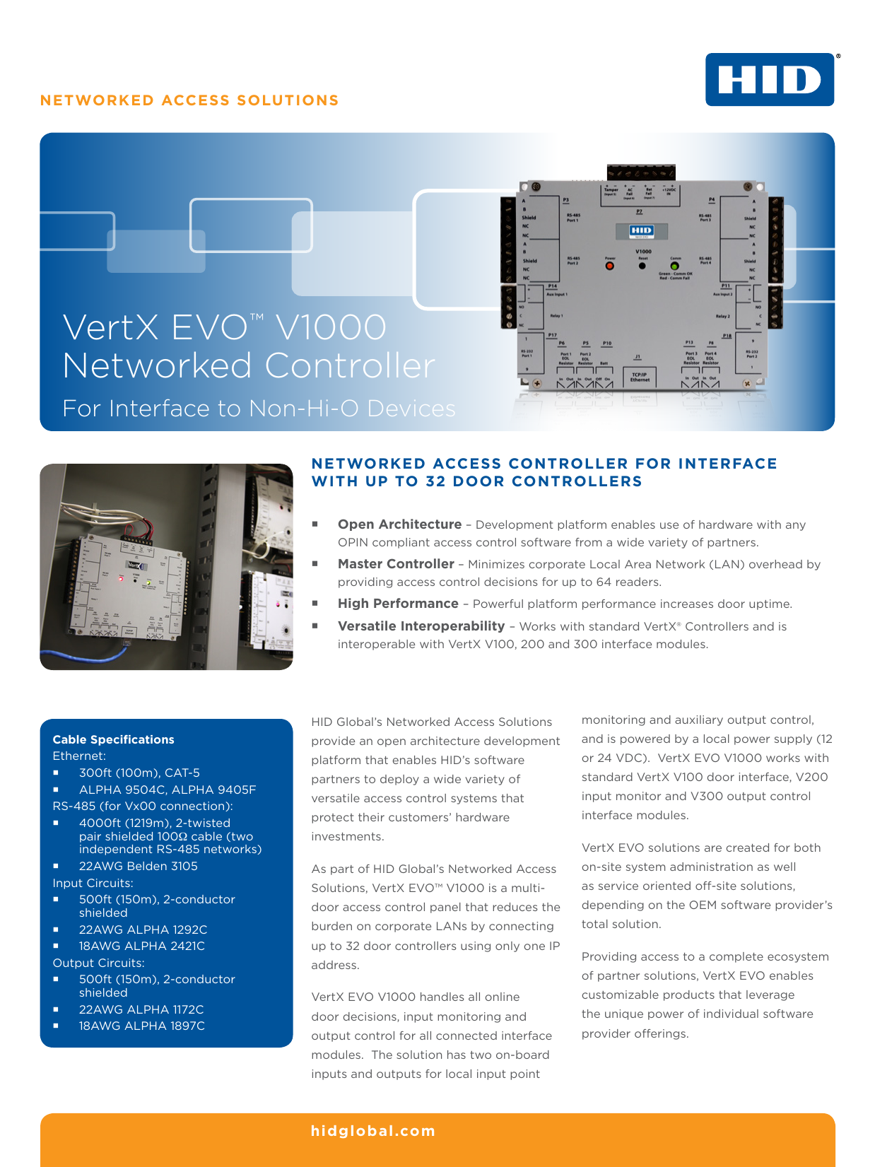 Vertx Evo V1000 Networked Controller Manualzz Com