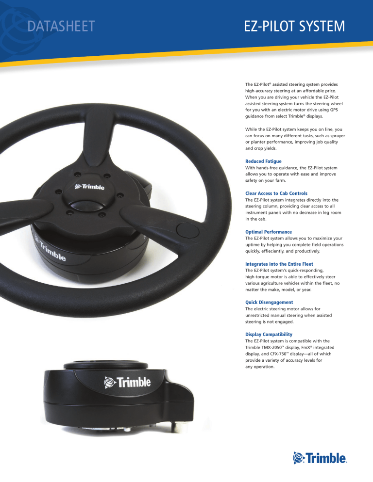 EZPilot System Datasheet Manualzz