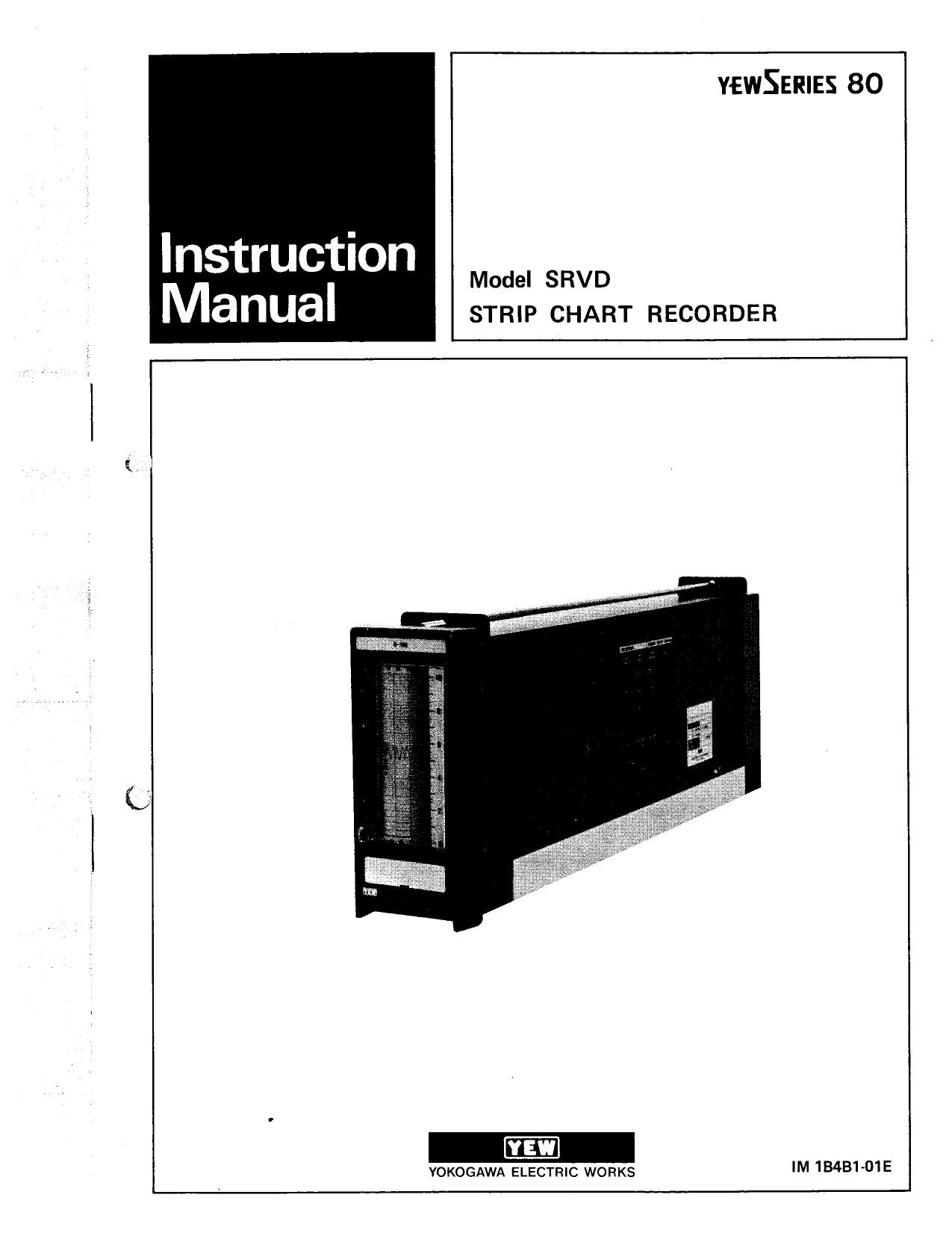 Yokogawa Chart Recorder Manual