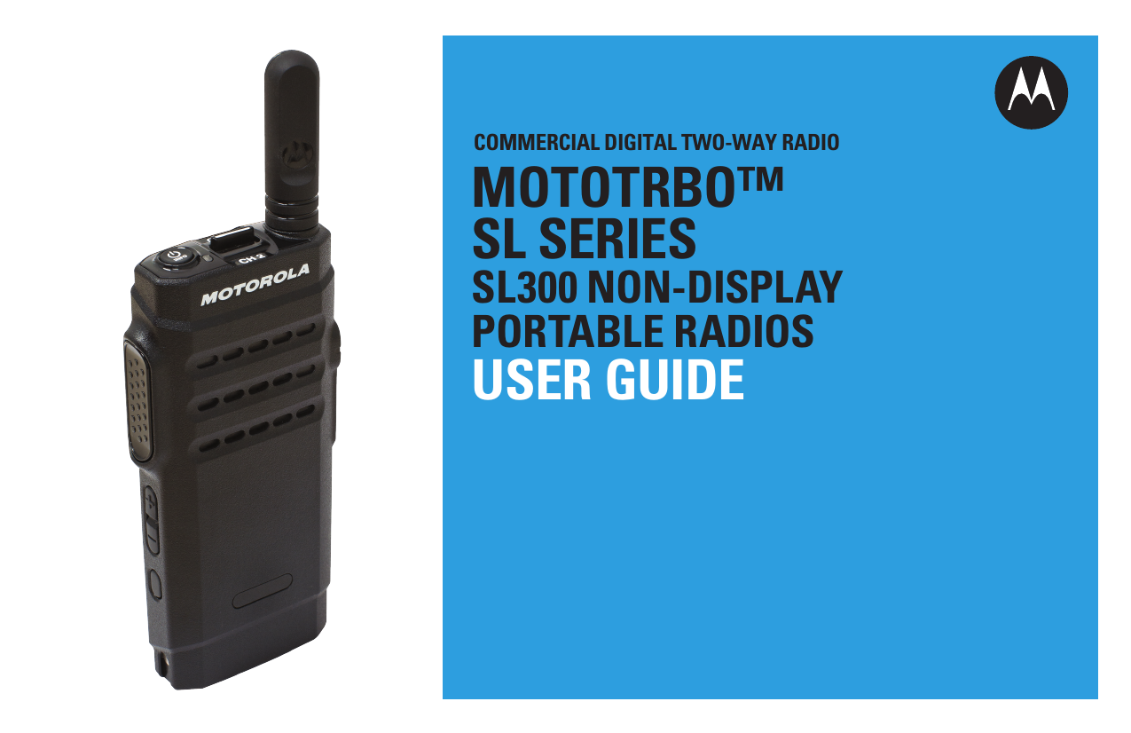 Mototrbo™ Sl Series User Guide | Manualzz