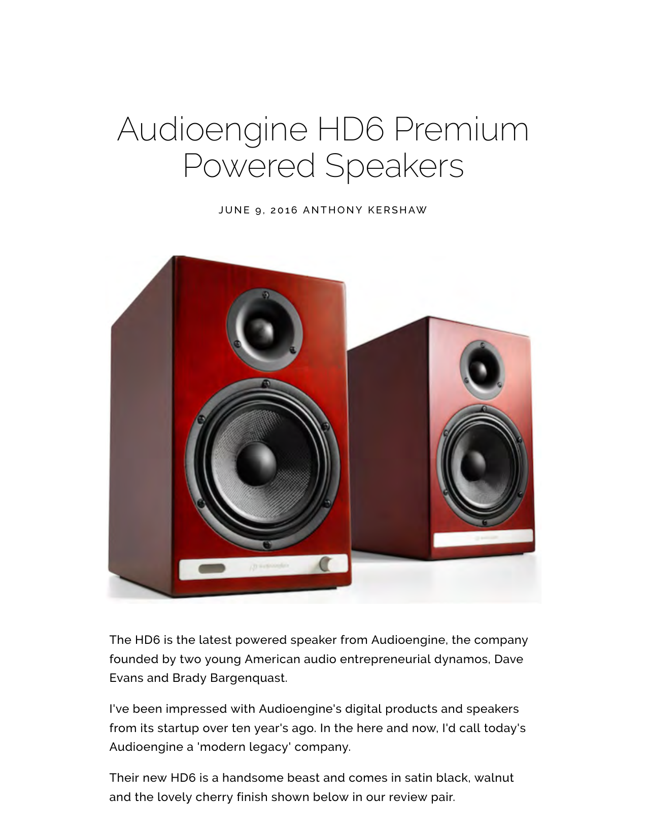 audioengine hd6 canada