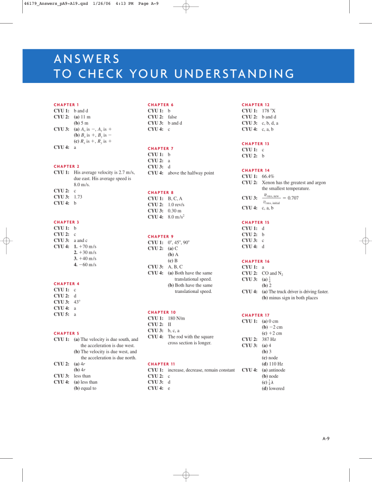 Answers To Check Your Understanding Manualzz