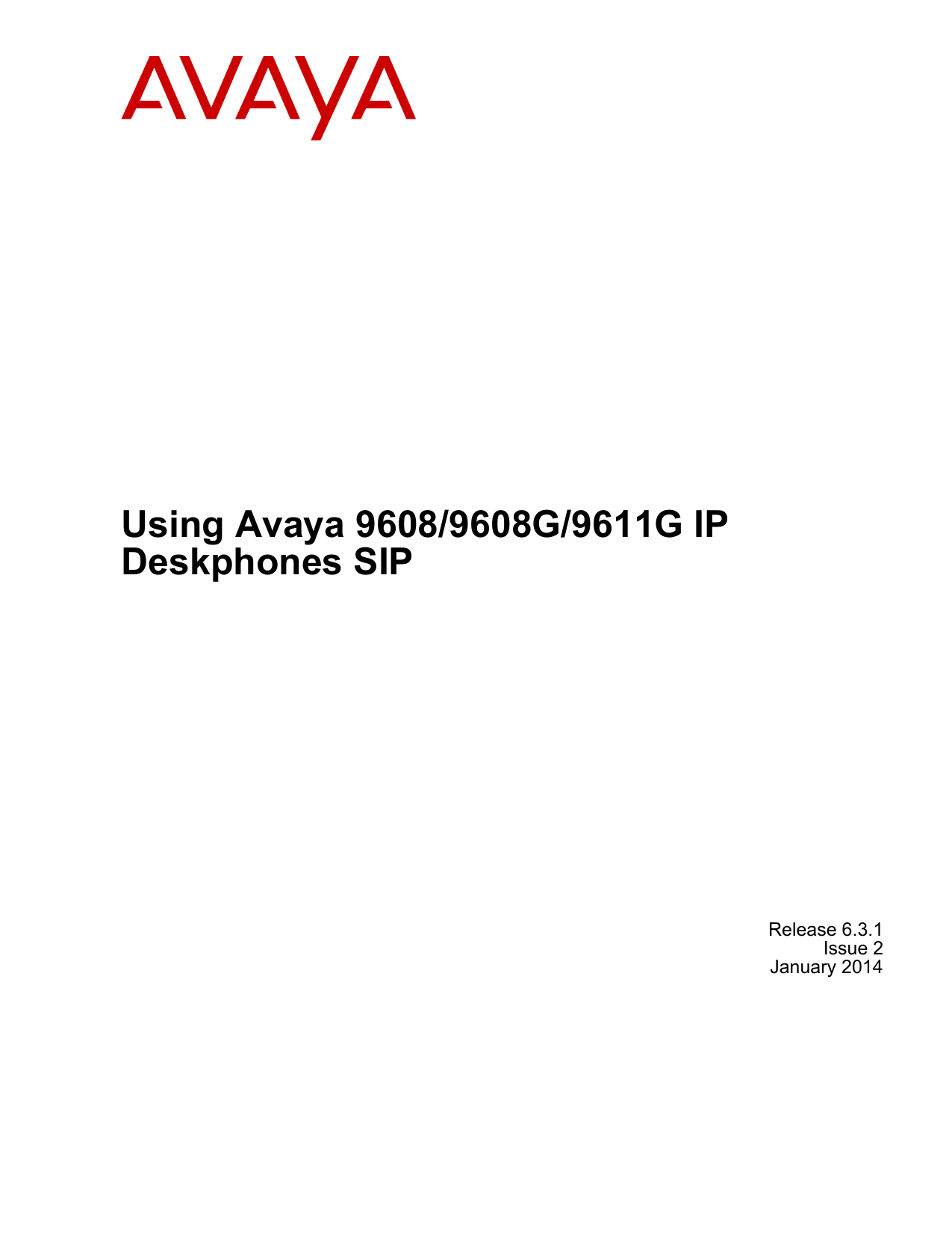 Avaya one-X 9611G User manual | Manualzz