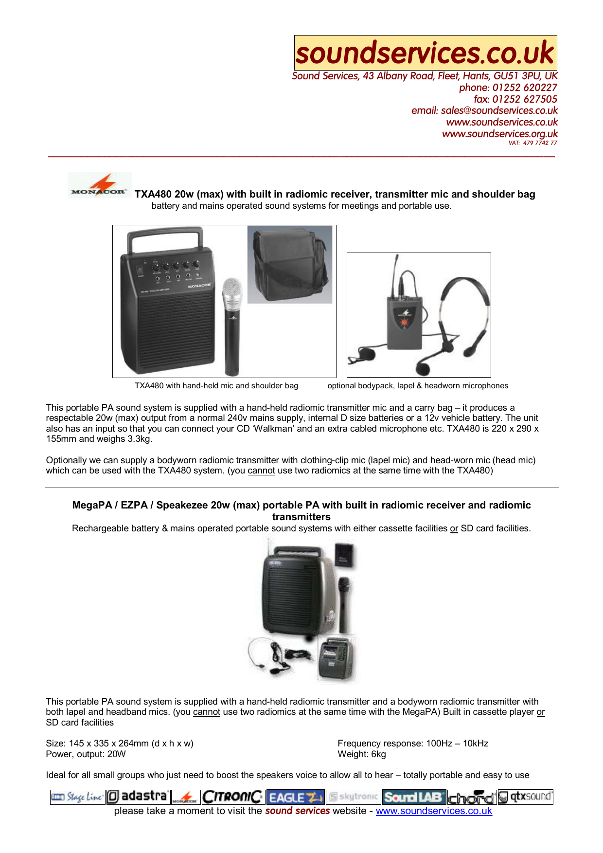 speakezee portable pa system