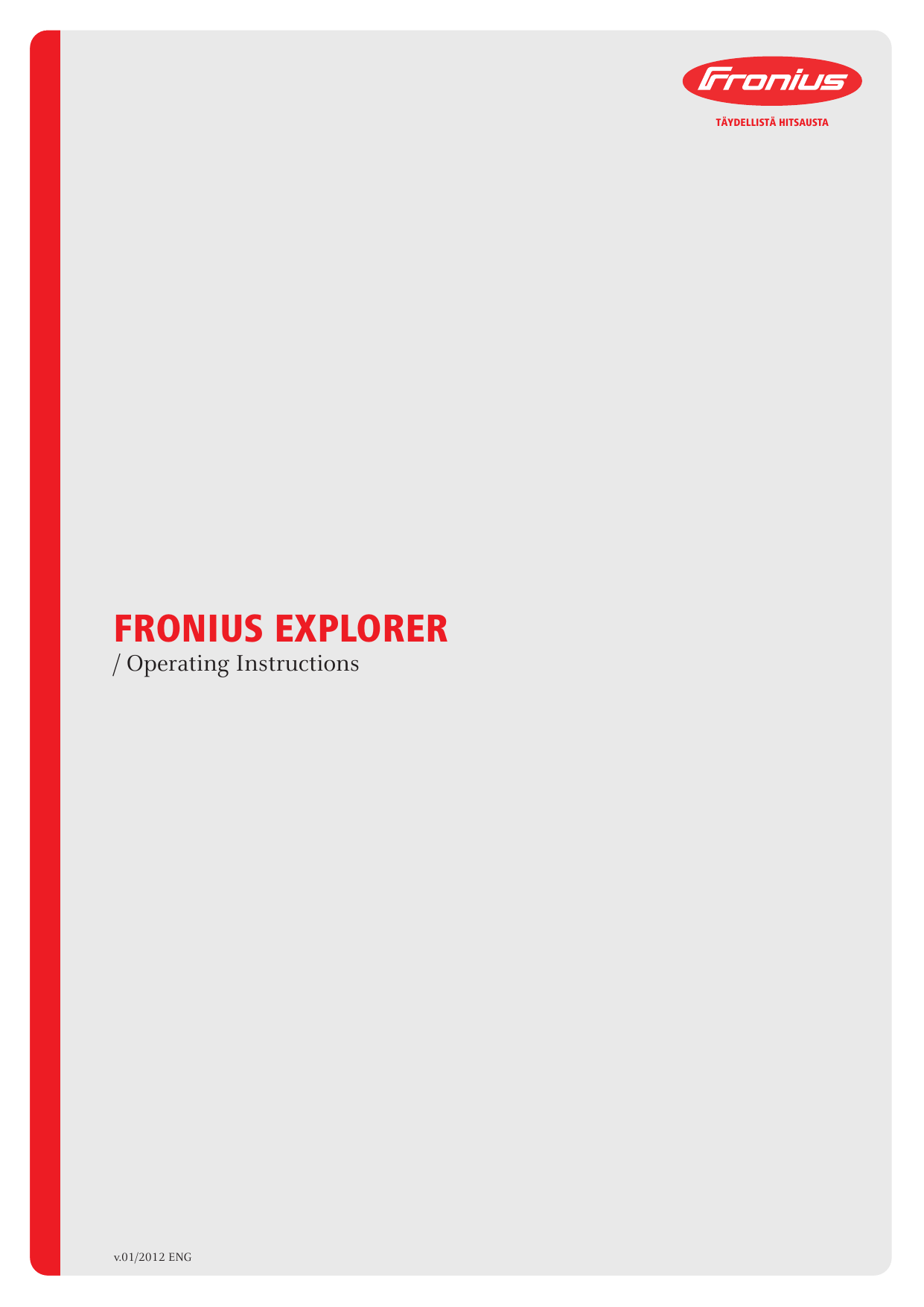 Fronius Xplorer Manualzz