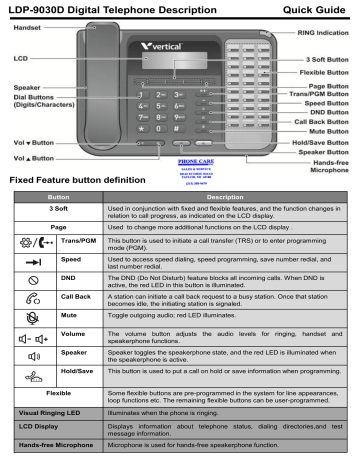 Vertical Ldp 9030d User Manual Manualzz