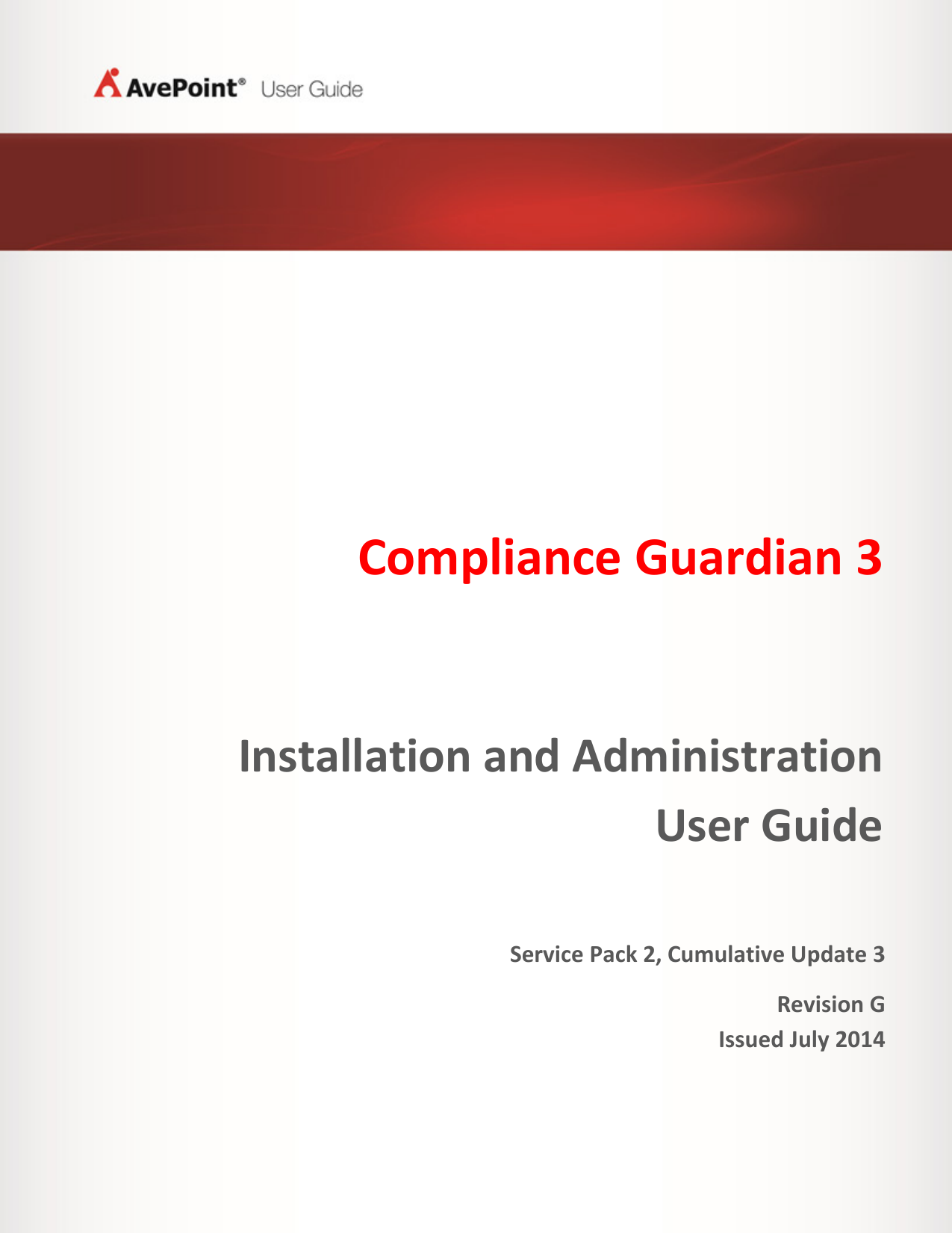 Compliance Guardian Installation and Administration User Guide Manualzz