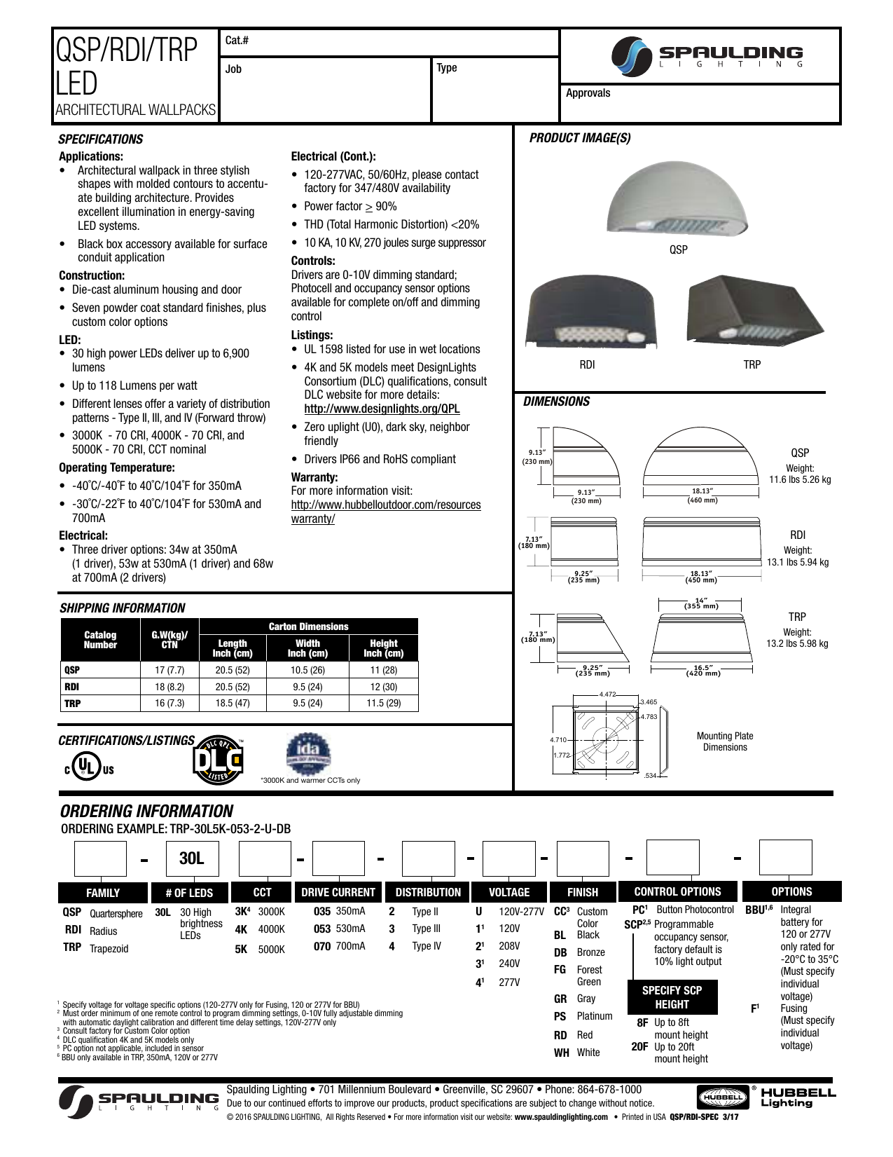 Spaulding Lighting Trp Series Shelly Lighting