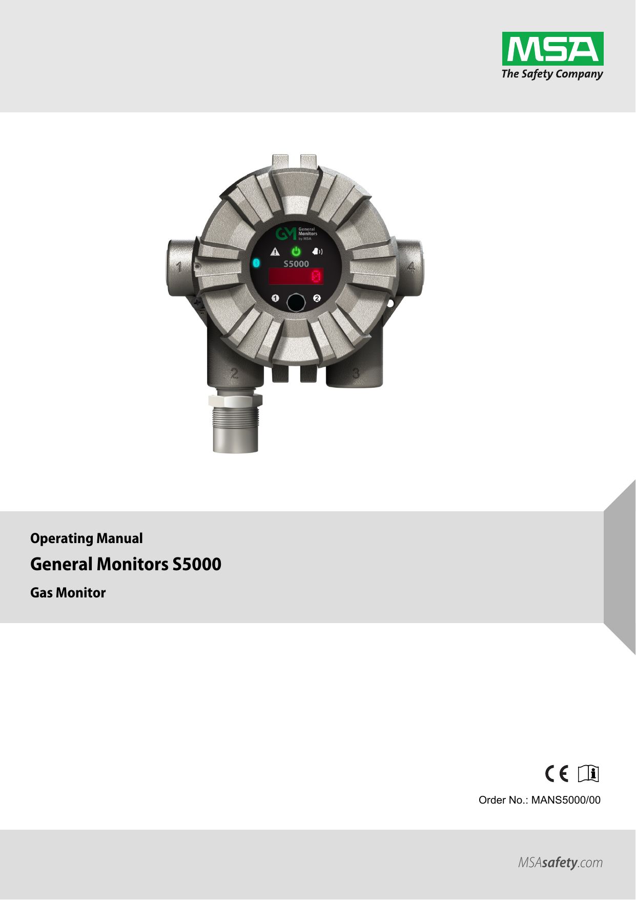 General Monitors S5000 Manualzz
