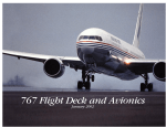 Boeing 767 200ER, 767 300ER, 767 400ER, 767 300 Freighter User manual