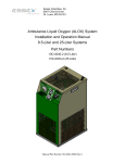 Essex Oxygen Equipment 10C-0040-2, 10C-0043-2 Installation and Operation Manual