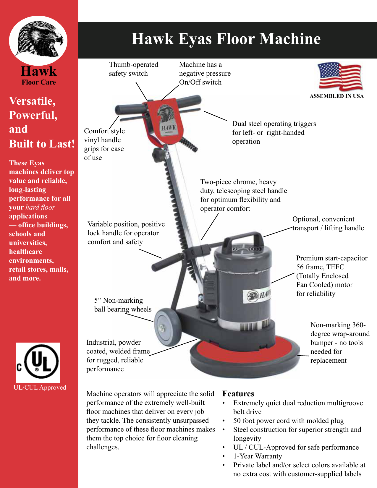 Hawk Eyas Floor Machine Manualzz
