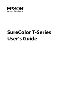Epson SureColor T7270D - Setup Guide 