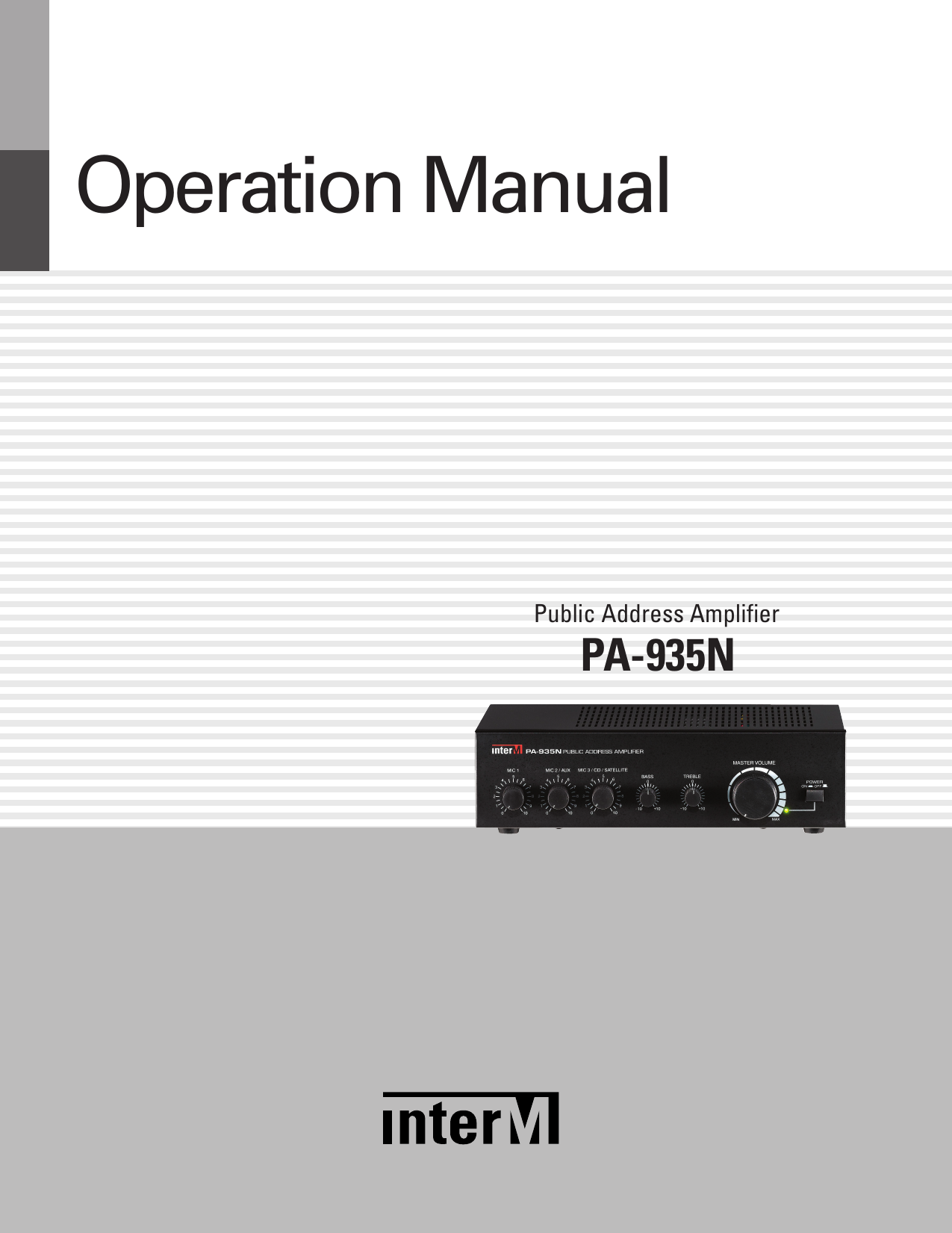 Схема inter m pa 935a