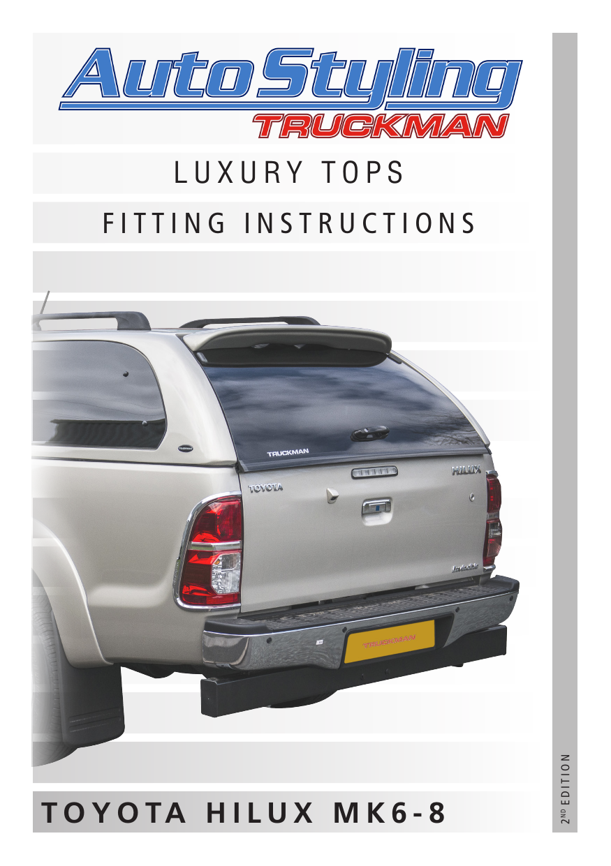 Truckman Hardtop Remote Locking Luxury Handle & Keys Truckman Hardtop Remote Locking Luxury Handle & Keys