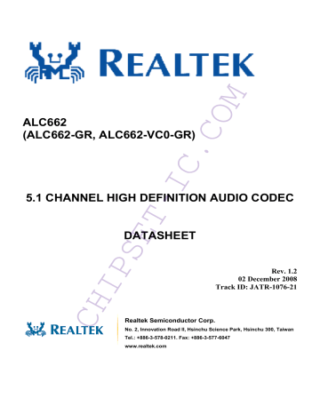 realtek i2s audio codec driver windows 10 minix