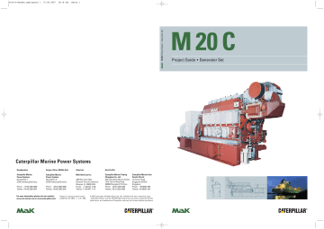 catapillar 1.5 m generator