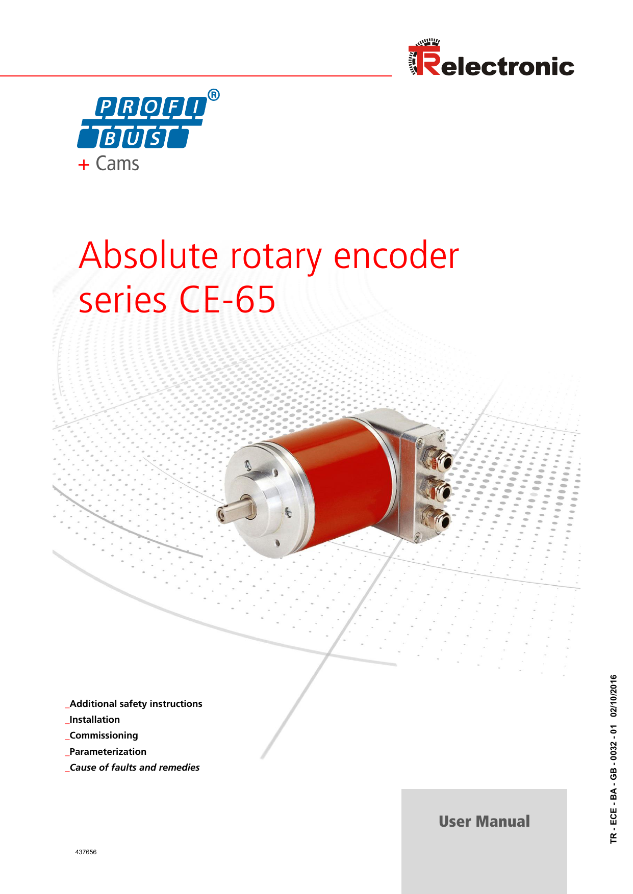 Absolute rotary encoder series CE-65 | Manualzz