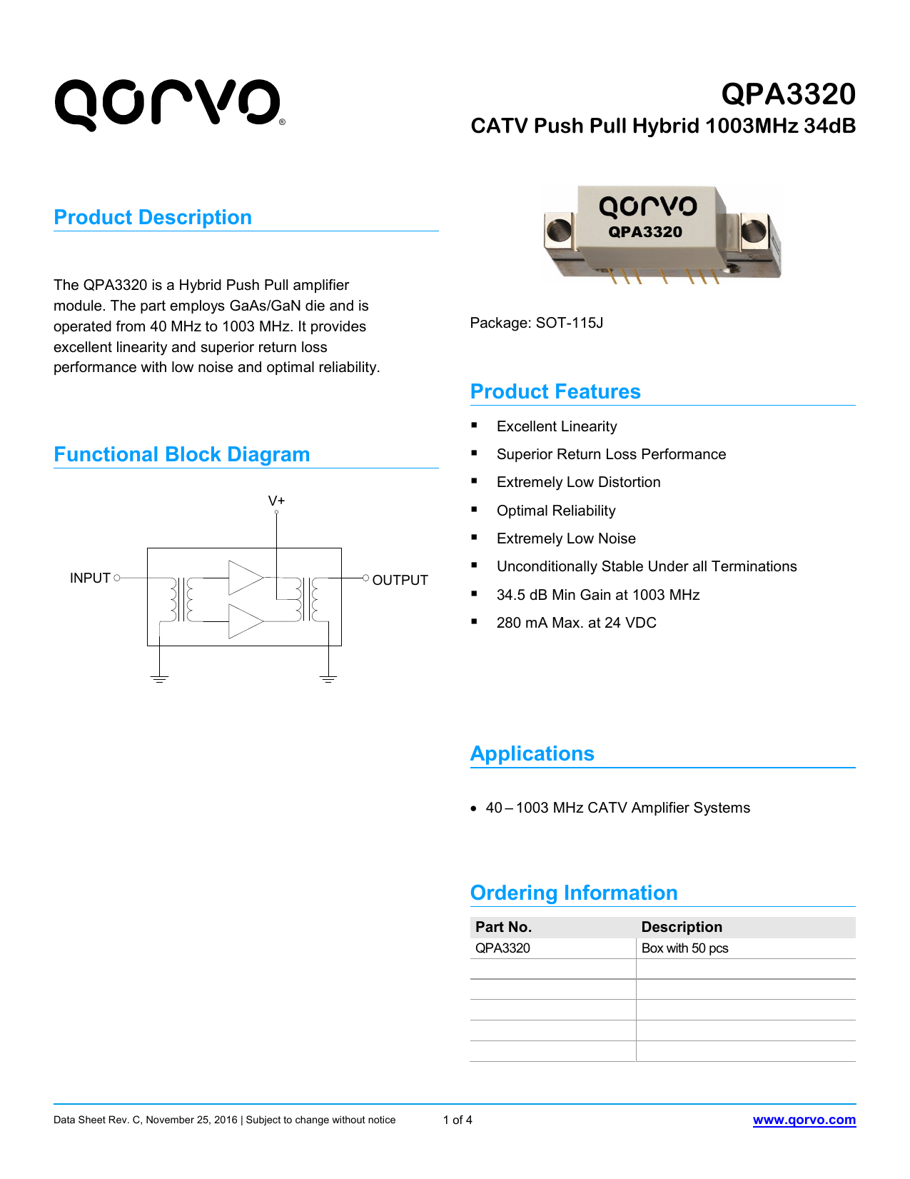 Product Data Sheetrev C 11 25 16 Manualzz