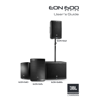 JBL EON 618 S Active Bass Speaker Owner's Manual | Manualzz