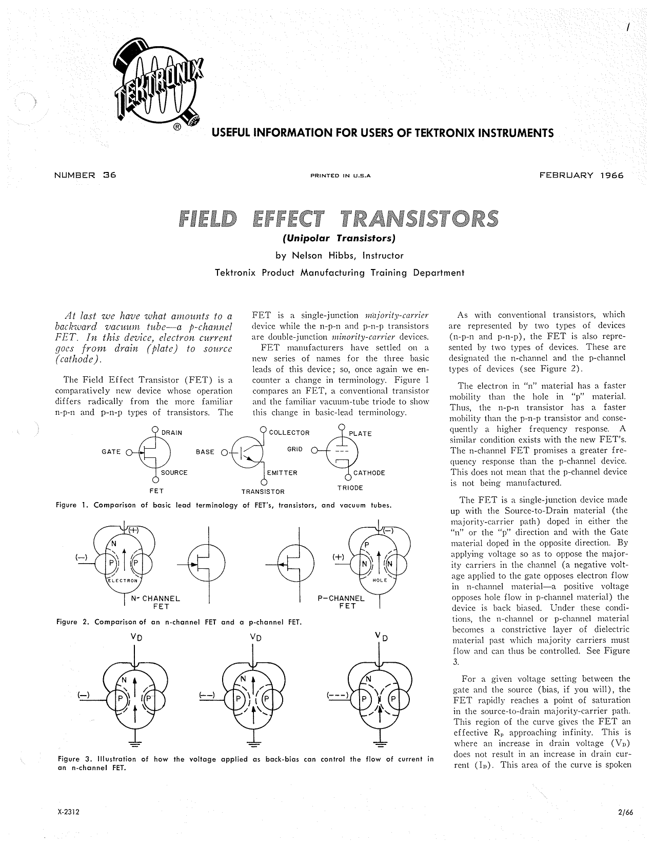 Original Tektronix Instruction Manual for the 3A2 Dual trace amp 