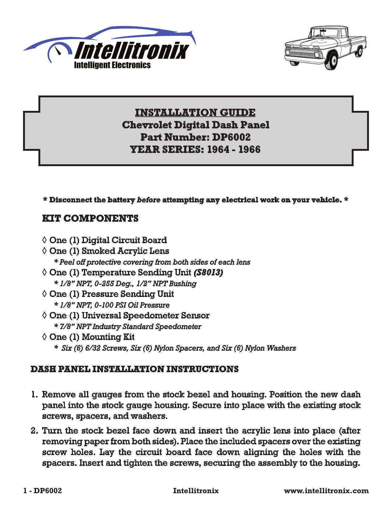 Intellitronix Digital Dash Wiring Diagram - Wiring Diagram