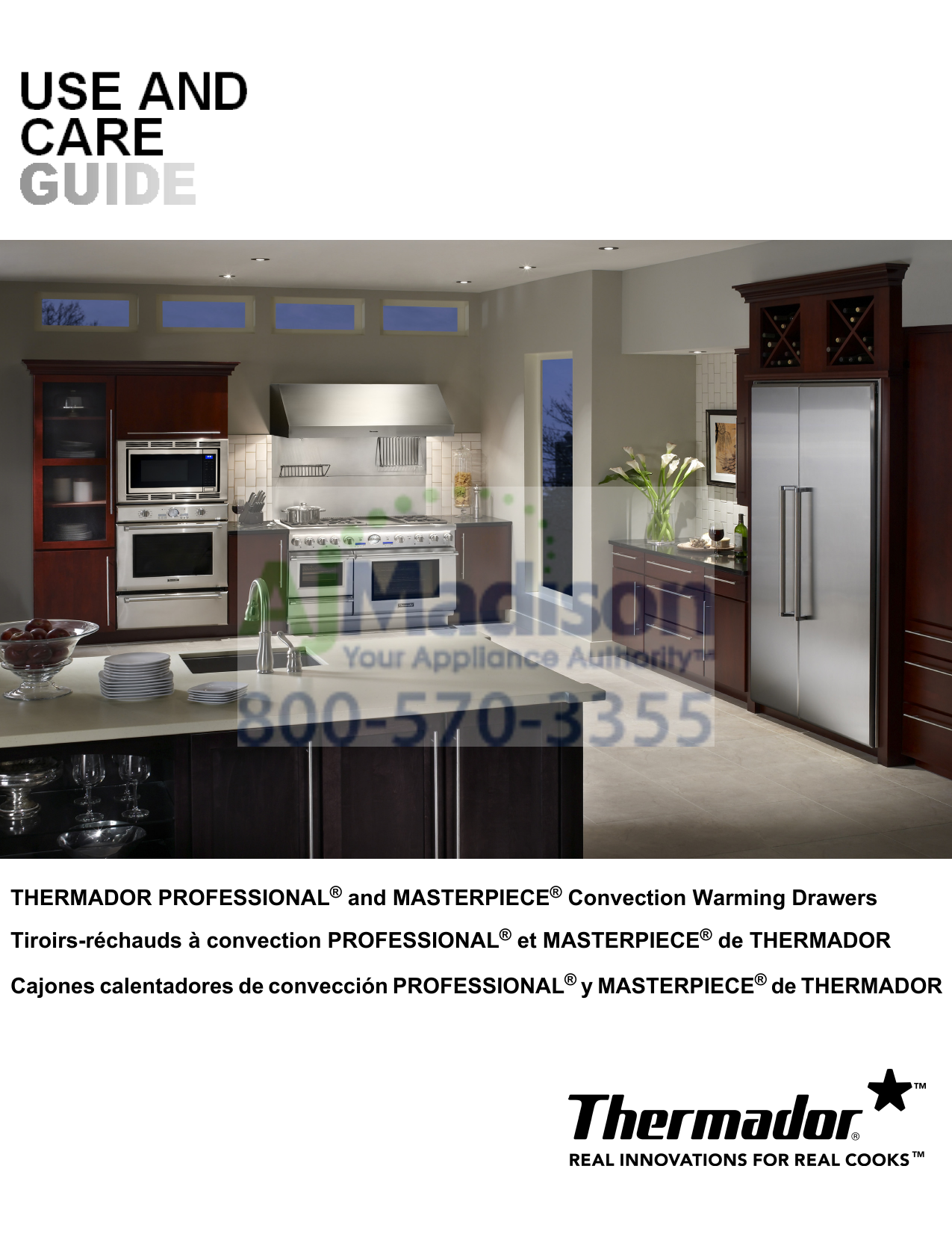THERMADOR PROFESSIONAL® and MASTERPIECE Manualzz