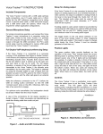 Voice Tracker Voice Tracker II Instructions