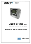 Liquip DFV100 Series Installation and Operation Manual
