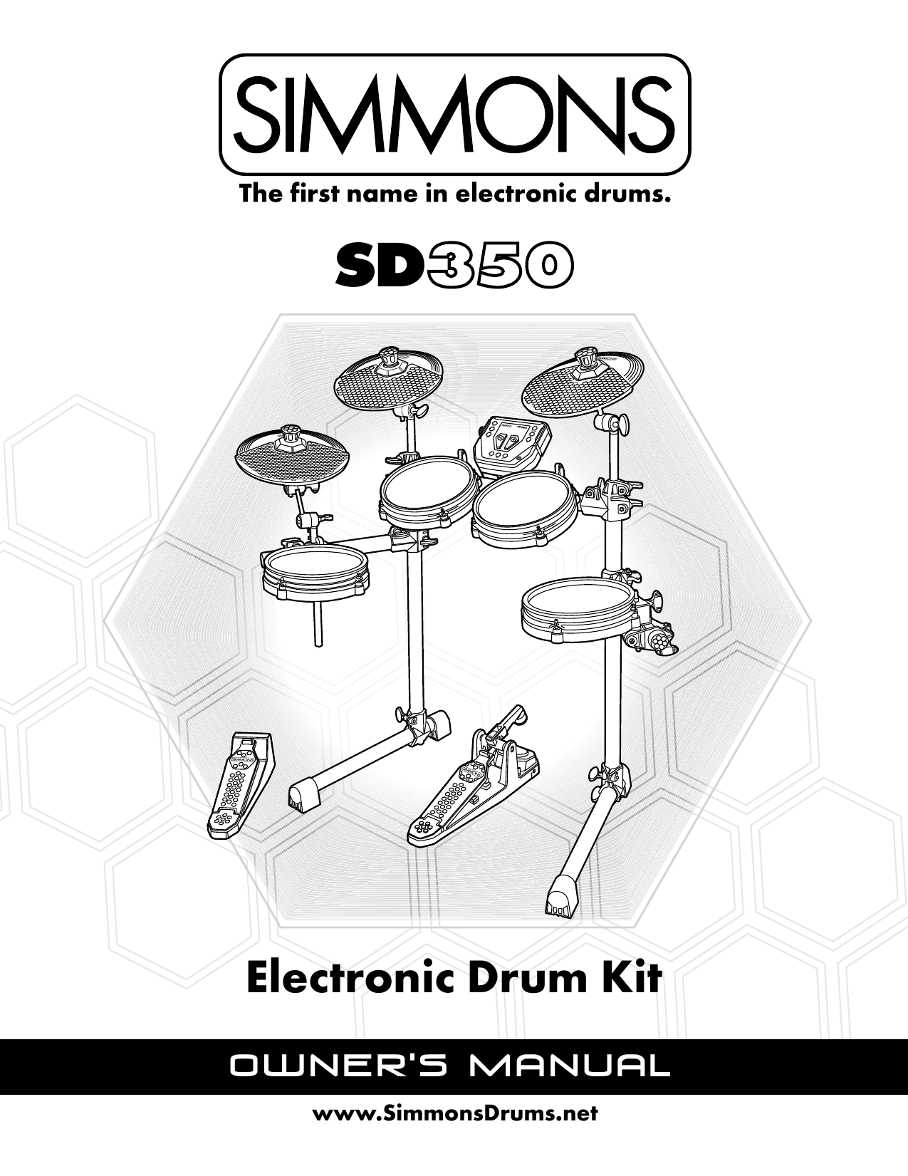 SD350 Manual Simmons Drums Manualzz