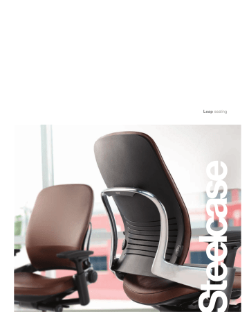 Steelcase 46216179FBL Home Office Desk Chair User guide | Manualzz