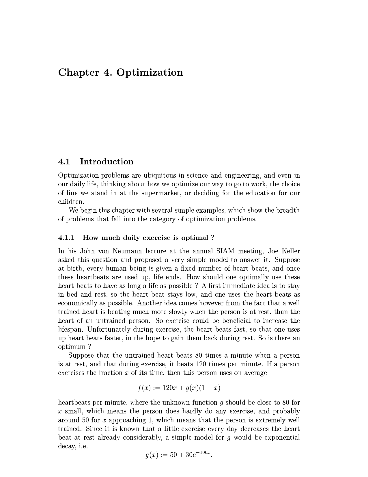Chapter 4 Optimization 4 1 Introduction Optimization Problems Are Manualzz