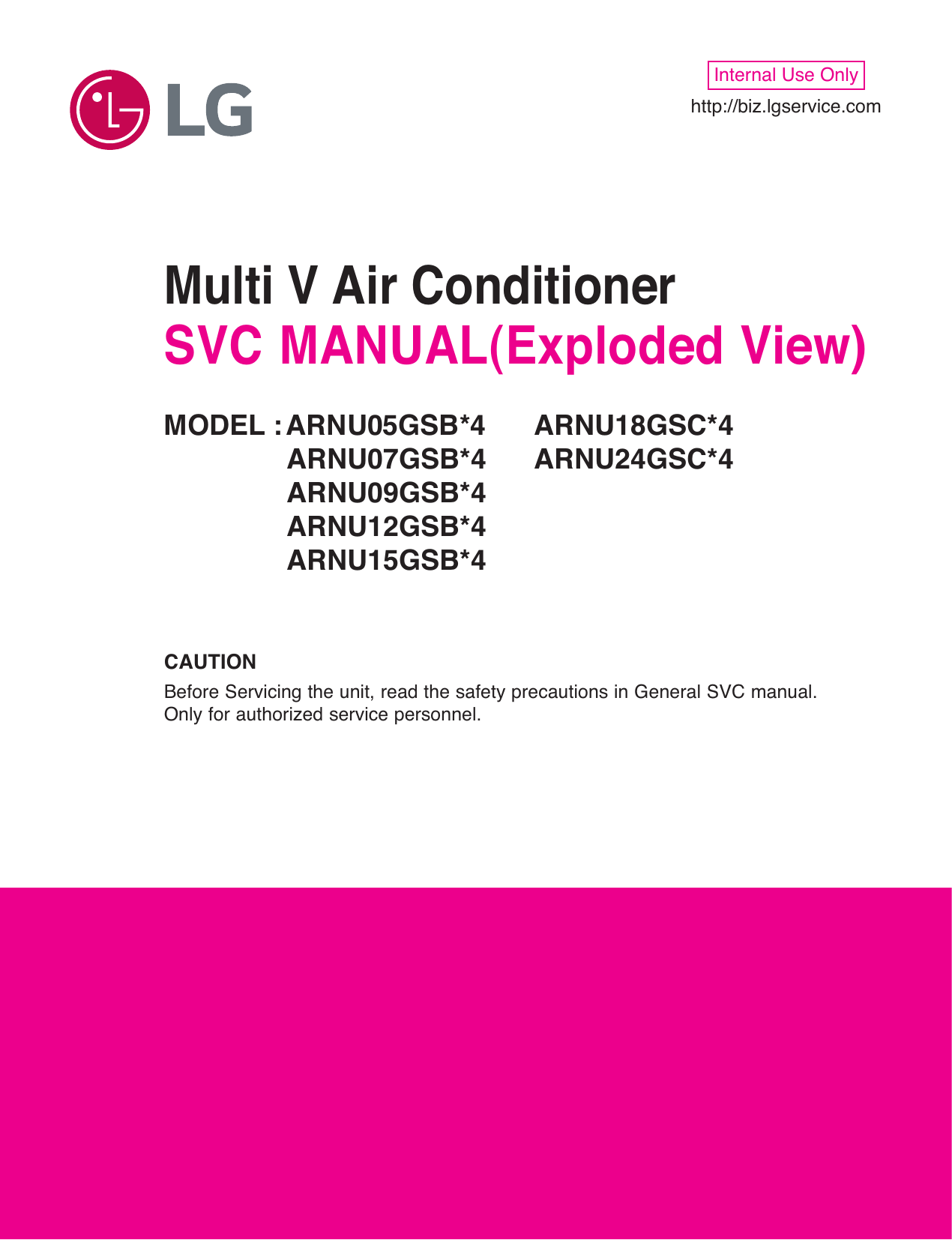 Multi V Air Conditioner SVC MANUAL(Exploded View) Manualzz