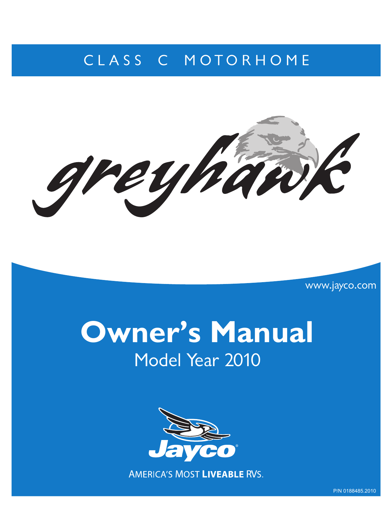 Jayco 2011 GreyHawk Owner's Manual | Manualzz