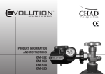 CHAD EVOLUTION Oxygen Conserver Manual OM-920 Series