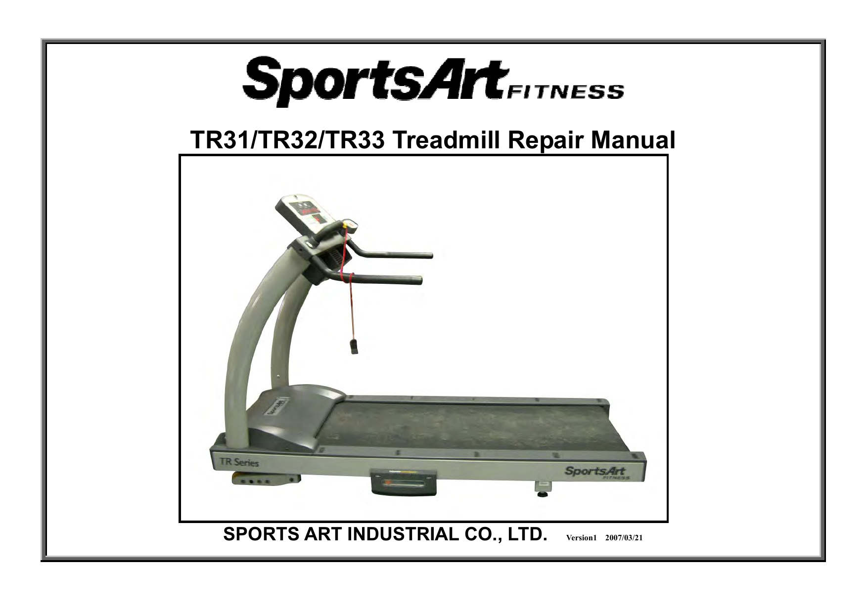 sportsart tr33