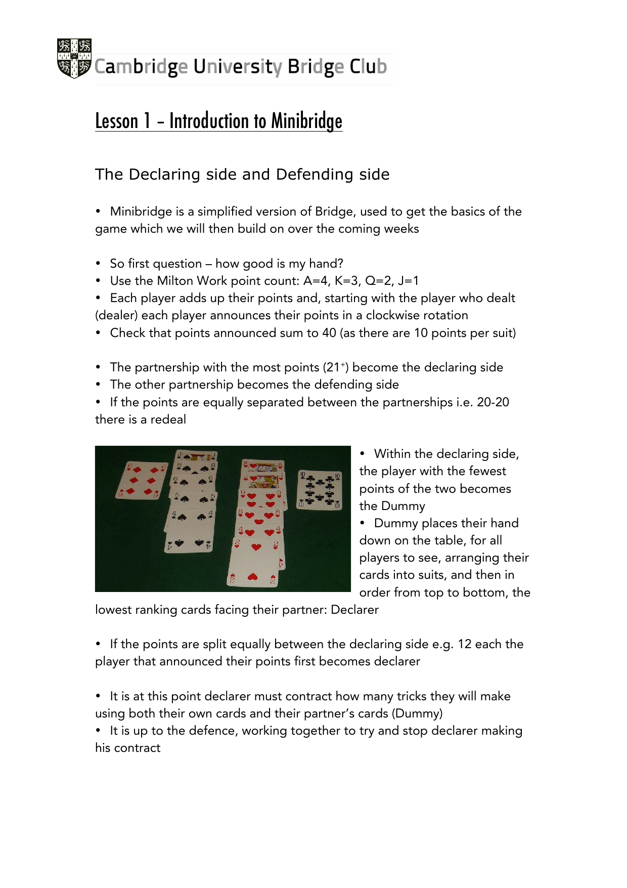 Lesson 1 Introduction To Minibridge Manualzz