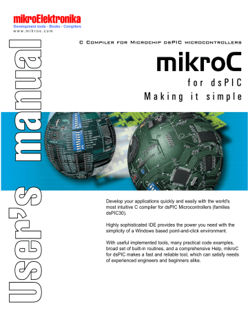 mikroC for dsPIC Users Manual | Manualzz